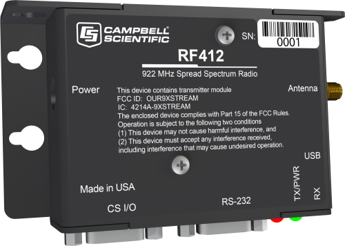 RF412 922 MHz Spread-Spectrum Radio