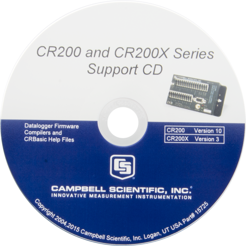 15725 CR200(X)-Series Datalogger Compiler and OS on CD