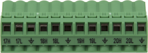 30373 Replacement AM16/32B Channels 17 to 20 Connector