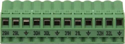 30376 Replacement AM16/32B Channels 29 to 32 Connector