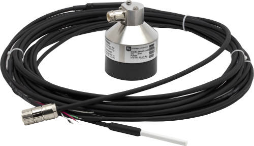 SR50AT-316SS-L Stainless-Steel Sonic Distance Sensor for Marine Environments with Temperature Sensor
