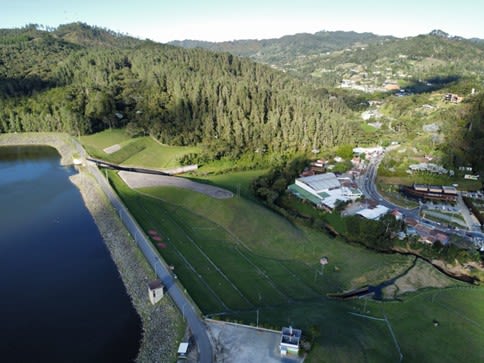 La Fe Dam (Photo courtesy of Empresas Públicas de Medellín [EPM] and Acerta)