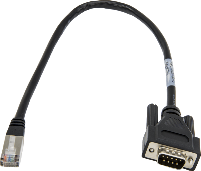 31055: CPI/RS-232 Data Cable, RJ45 to DB9 Pin (Male)