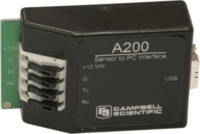 Interface A200 pour capteur sur PC