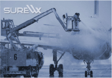 Information from the PWS100 is used in the determination<br />of accurate de/anti-icing treatment times to optimize<br />the quantities used and reduce expensive delays.